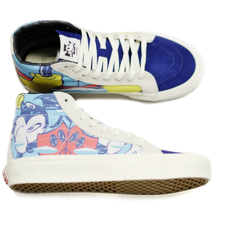 Vans Vault Sk8-Hi Disney Mr Cartoon Mickey Mouse